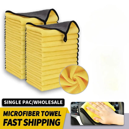 Mikrofaser-Auto-Tücher 30x60 cm – Ultraweiche und schnell trocknende Reinigungstücher für das Auto