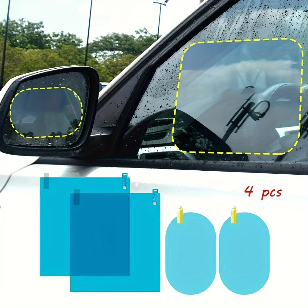 Car Rearview Mirror Anti-Rain Film (Nano PET)