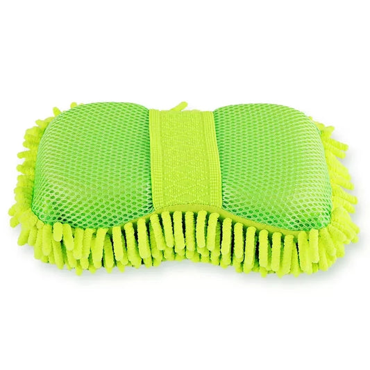 All-in-One Microfiber Car Cleaning Kit – Sponge, Mitt, Towel & Car Wash Brushes