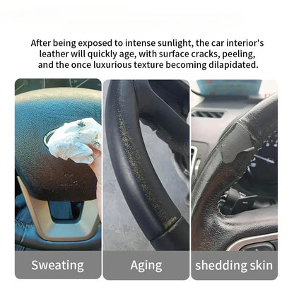 Non-slip Microfiber Steering Wheel Cover