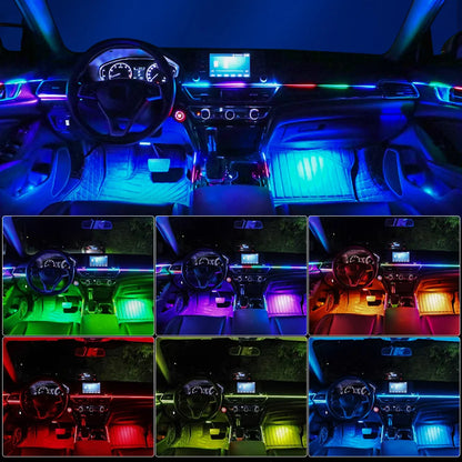 Éclairage d’Ambiance LED RGB Bluetooth 18 en 1