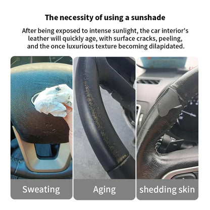 Non-slip Microfiber Steering Wheel Cover