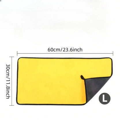 Mikrofaser-Auto-Tücher 30x60 cm – Ultraweiche und schnell trocknende Reinigungstücher für das Auto