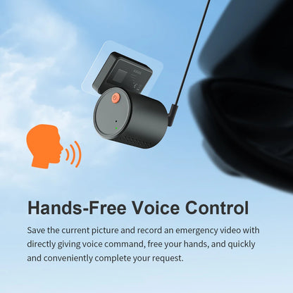 Dash Cam 2K KAWA MINI 3 – WiFi Car Camera with Night Vision and Voice Control
