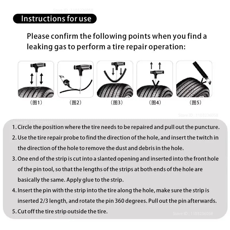 Emergency Tire Repair Kit
