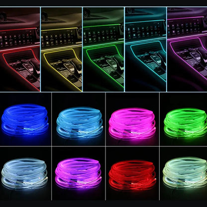 RGB LED Strip Lights for Car Interior USB