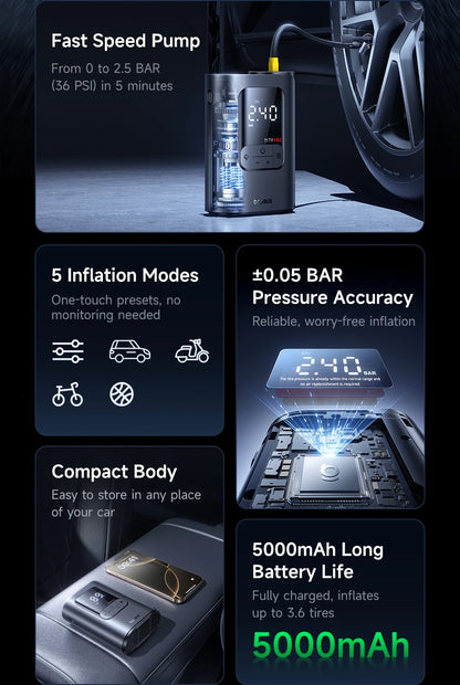 Baseus SuperMini Pro Cordless Air Compressor