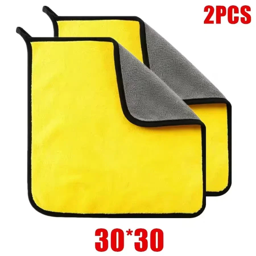 Mikrofaser-Auto-Tücher 30x60 cm – Ultraweiche und schnell trocknende Reinigungstücher für das Auto