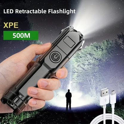 LED-Taschenlampe wiederaufladbar FT15