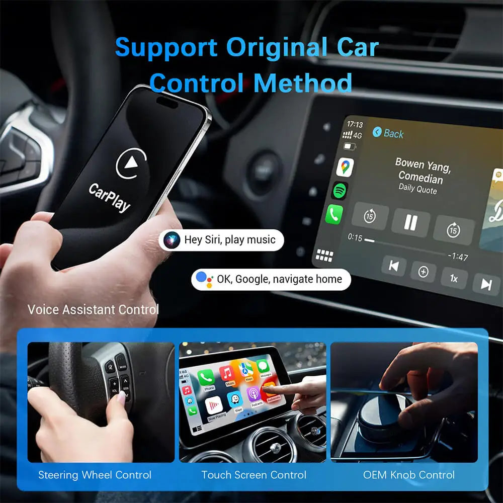 Adaptateur Sans Fil CarPlay & Android Auto