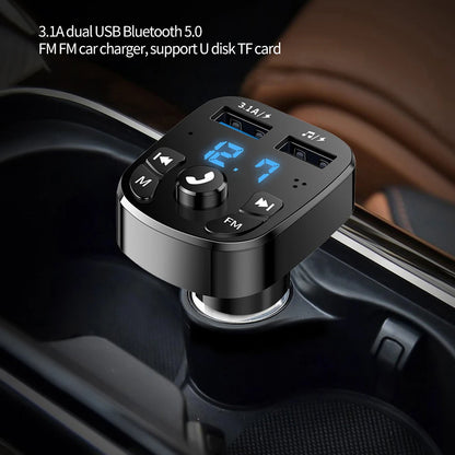 Transmetteur FM Bluetooth 5.0 Double USB