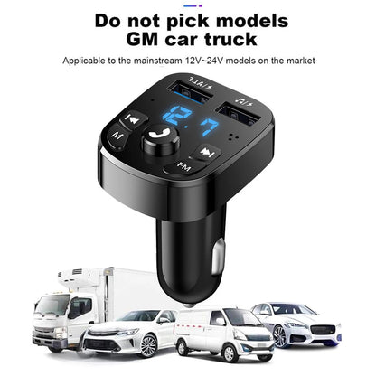 Transmetteur FM Bluetooth 5.0 Double USB