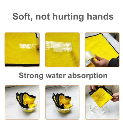 Mikrofaser-Auto-Tücher 30x60 cm – Ultraweiche und schnell trocknende Reinigungstücher für das Auto