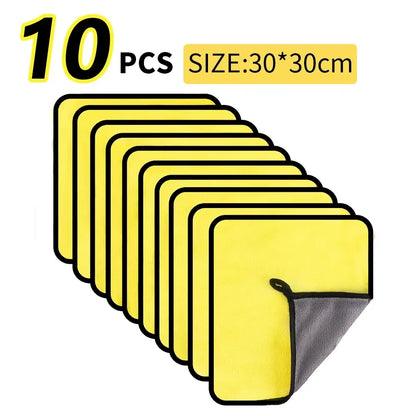 Mikrofaser-Auto-Tücher 30x60 cm – Ultraweiche und schnell trocknende Reinigungstücher für das Auto