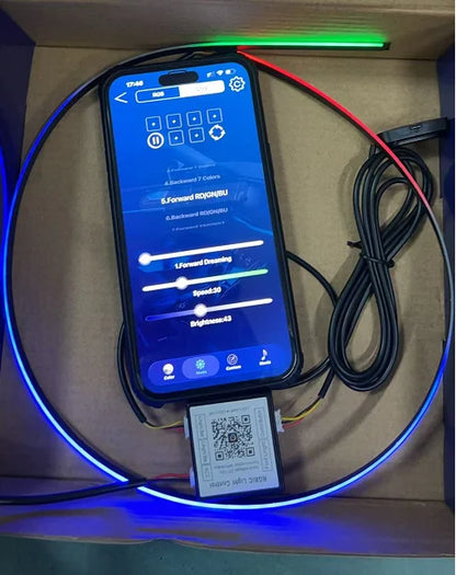 Éclairage d’Ambiance LED RGB Bluetooth 18 en 1