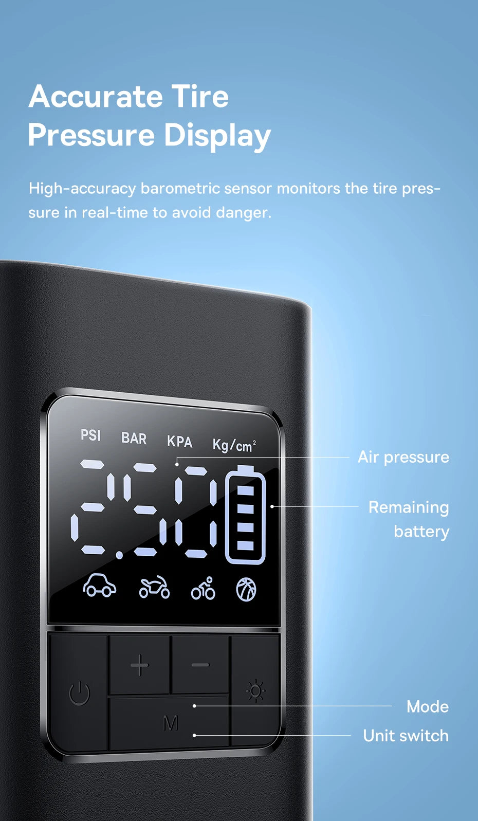 Baseus SuperMini Pro Cordless Air Compressor