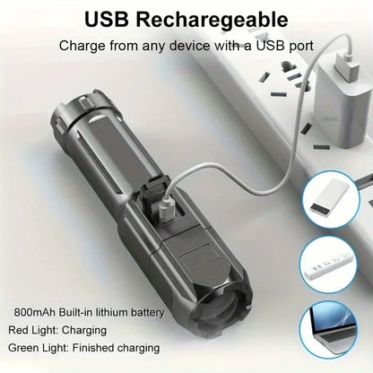 LED-Taschenlampe wiederaufladbar FT15