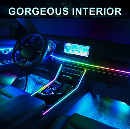 Éclairage d’Ambiance LED RGB Bluetooth 18 en 1