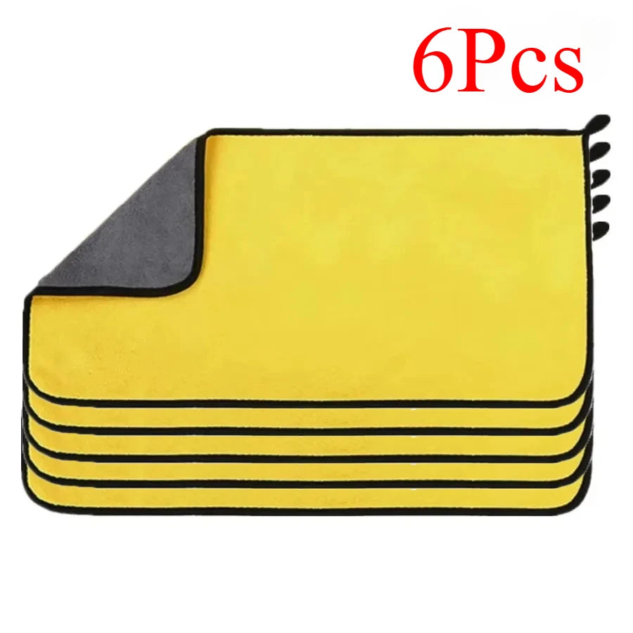 Mikrofaser-Auto-Tücher 30x60 cm – Ultraweiche und schnell trocknende Reinigungstücher für das Auto
