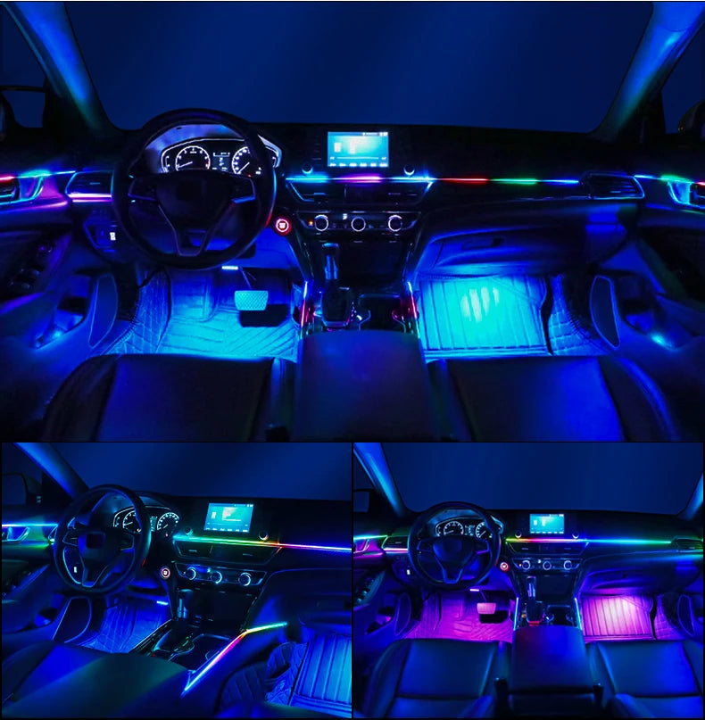 Éclairage d’Ambiance LED RGB Bluetooth 18 en 1