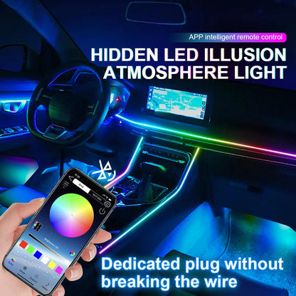 Éclairage d’Ambiance LED RGB Bluetooth 18 en 1