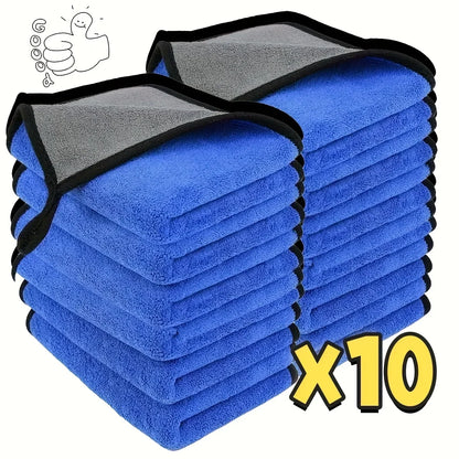 Mikrofaser-Auto-Tücher 30x60 cm – Ultraweiche und schnell trocknende Reinigungstücher für das Auto