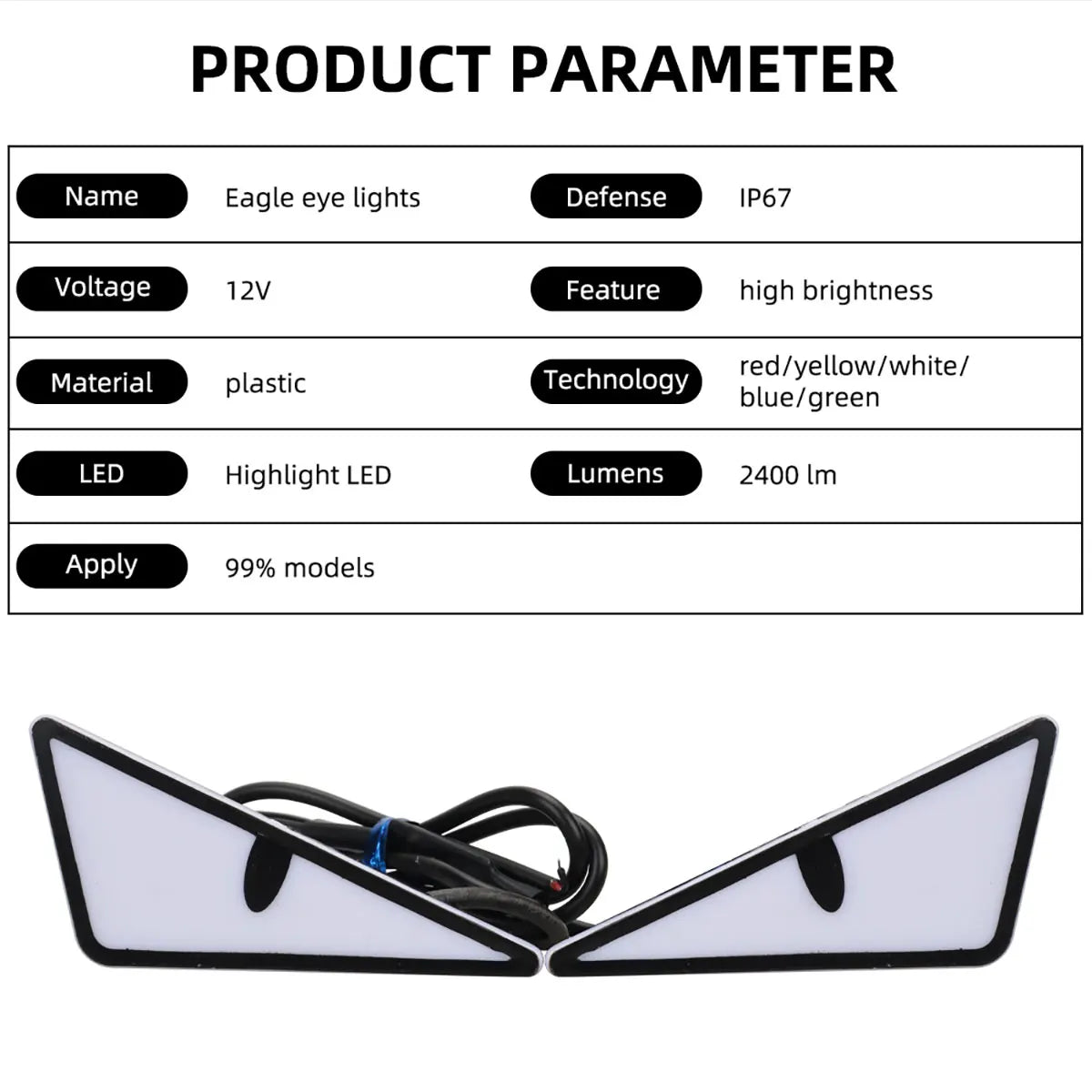 LED „Demon Eye“ Universal für Auto