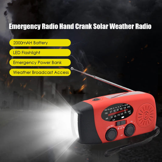 Multifunction Solar Emergency Radio