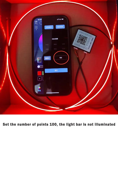 Éclairage d’Ambiance LED RGB Bluetooth 18 en 1