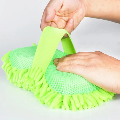 All-in-One Microfiber Car Cleaning Kit – Sponge, Mitt, Towel & Car Wash Brushes