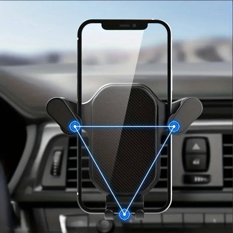 Auto-Handyhalterung Lüftungsgitter – Universalhalterung Smartphone GPS 4.7 bis 6.7 Zoll