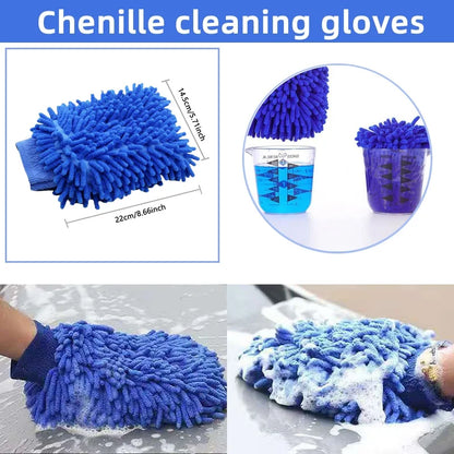 Complete Interior & Exterior AutoDetail Cleaning Kit Clearance Brush