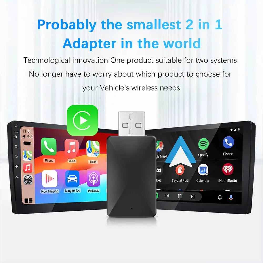 Adaptateur Sans Fil CarPlay & Android Auto