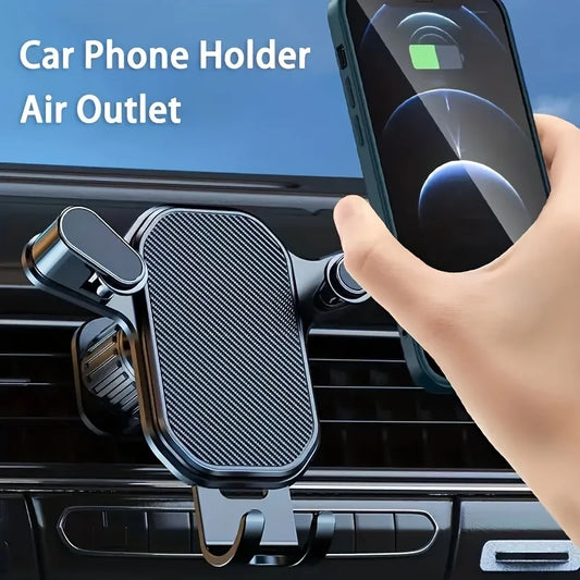 Car Phone Holder for Air Vent - Universal Mount for 4.7 to 6.7 Inch Smartphones and GPS Devices