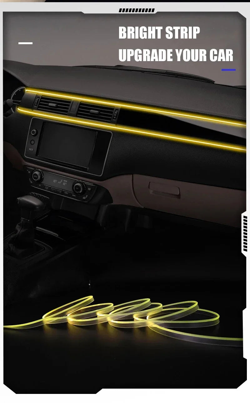 RGB LED Strip Lights for Car Interior USB