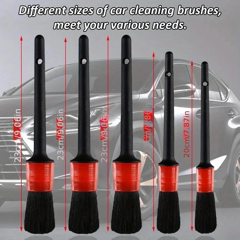 Complete Interior & Exterior AutoDetail Cleaning Kit Clearance Brush